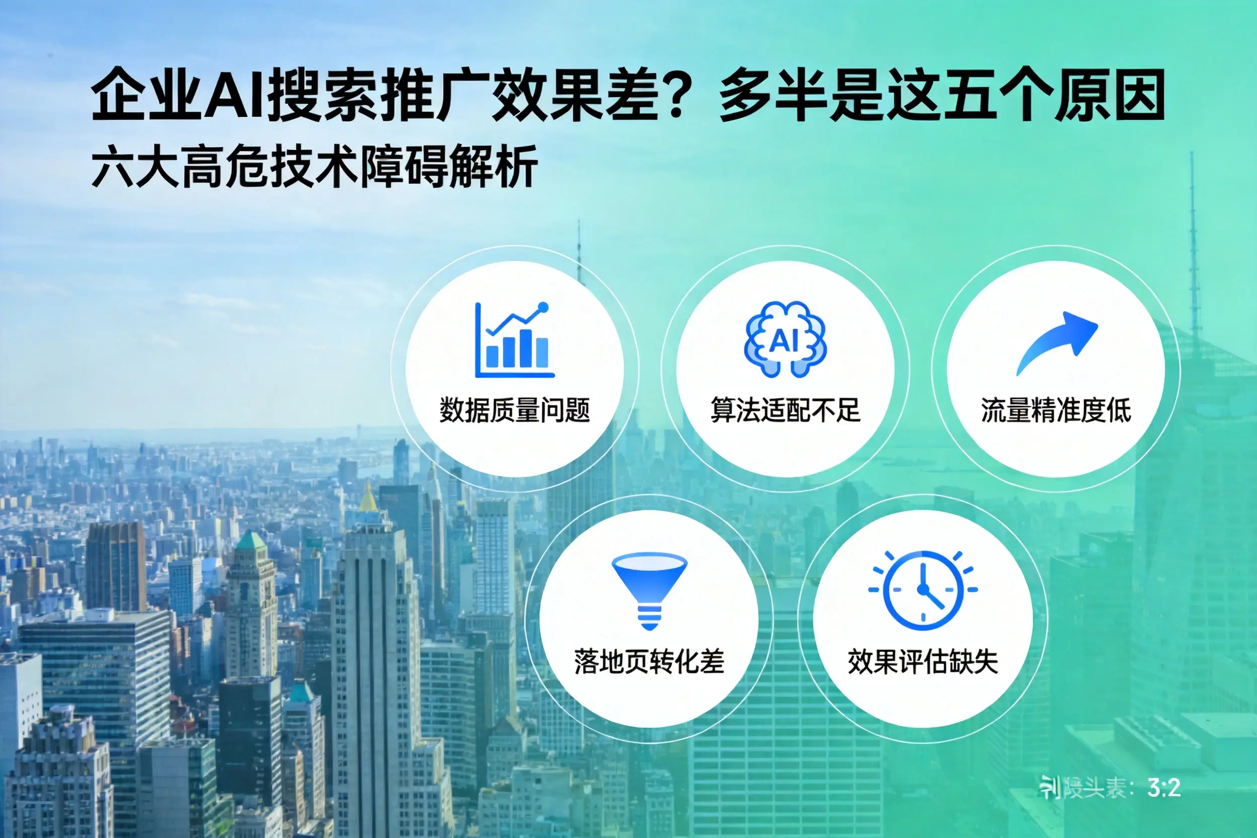 西岗企业AI搜索推广效果差？多半是这五个原因